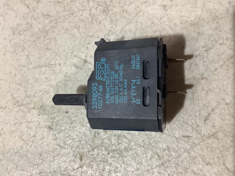 Whirlpool 3398093 WP3398093 Dryer WP Switch AZ200609 | SL151