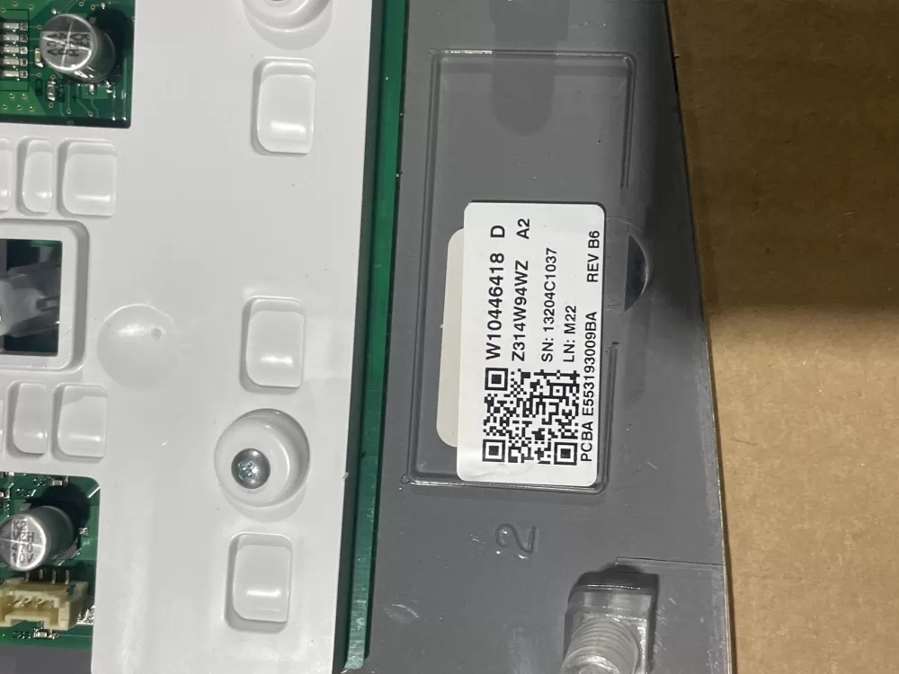 Whirlpool W10391530 W10446418 WPW10446418 Washer Control Panel AZ93777 | Wmv545