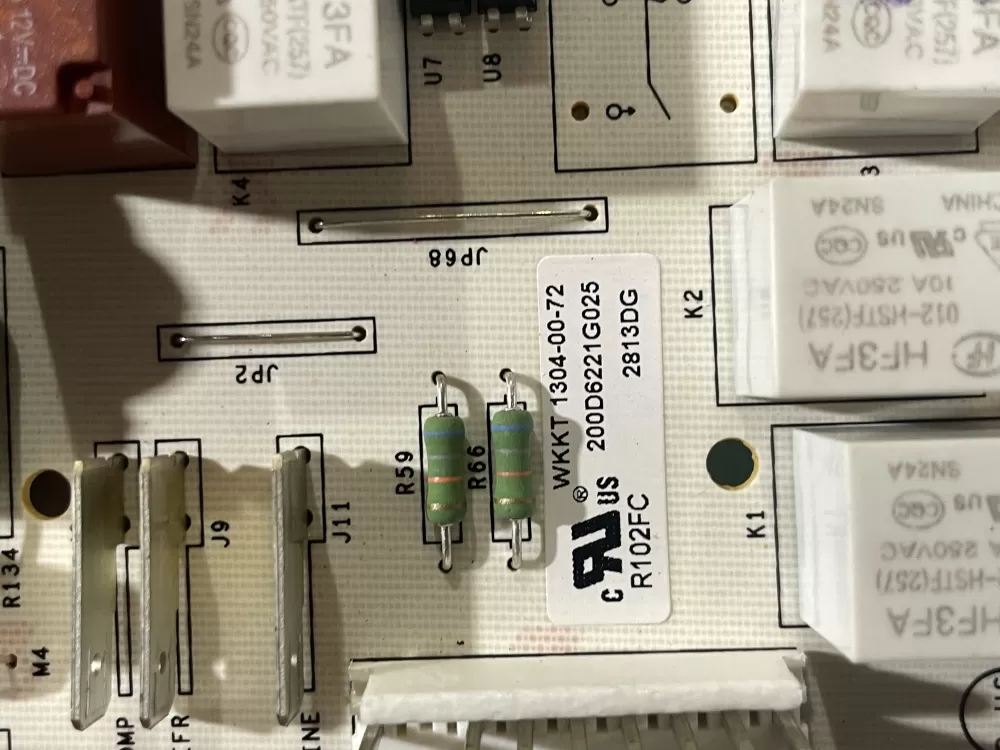 GE WR55X11072 Refrigerator Control Board AZ183461 | Wm2703