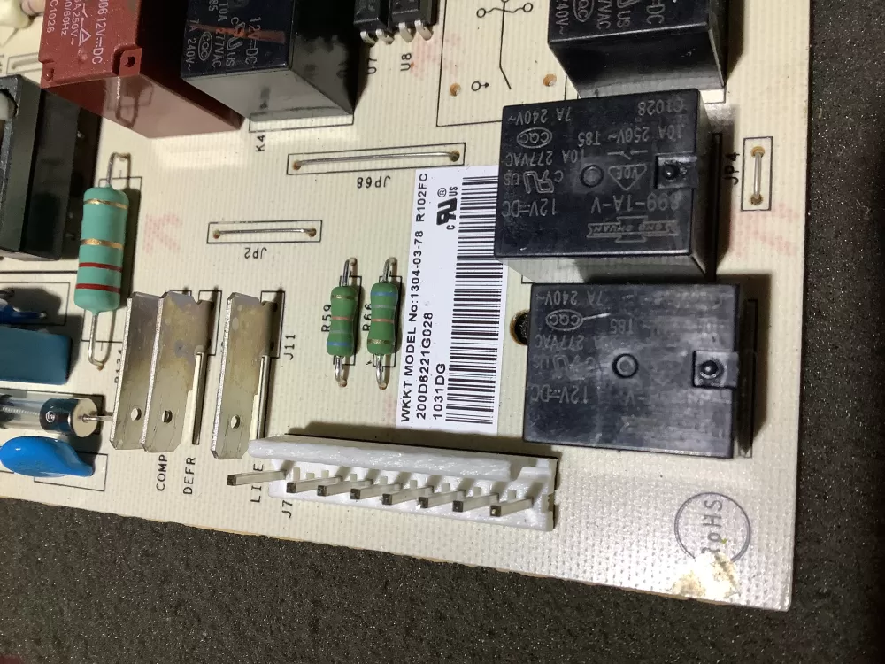GE 200D6221G028 EBX1110P002 Refrigerator Control Board AZ112532 | NR487