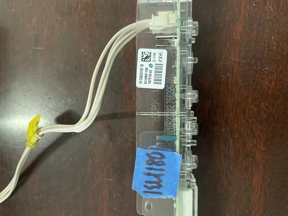 W10605175 Dishwasher Control Board User Interface W10620167 AZ32263 | KM180