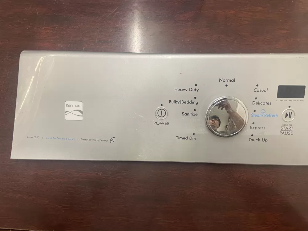 Kenmore W10643948 Dryer Control Board User Panel