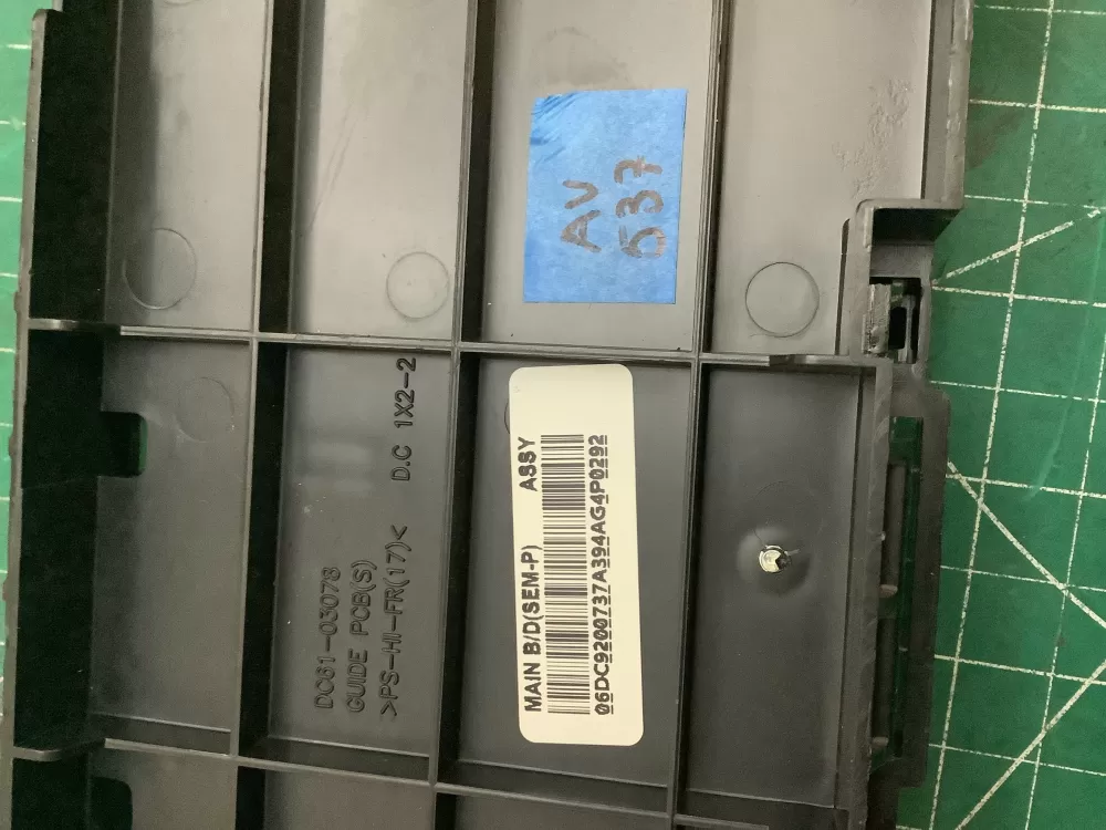 Samsung DC92-00737A Dryer Control Board AZ218006 | ARV537