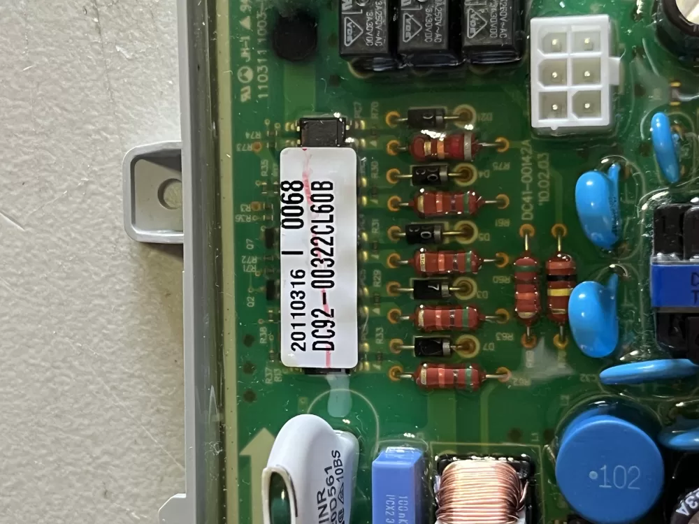 Samsung DC92-00322C Dryer Control Board AZ44822 | JT913