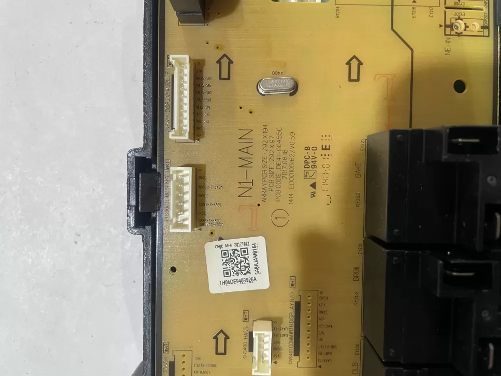 Samsung DE94-03926A Range Oven Control Board AZ151013 | KMV775