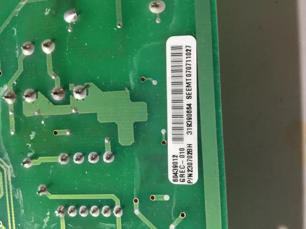 KitchenAid GE Kenmore 2307028 Refrigerator Control Board AZ115592 | BG2127