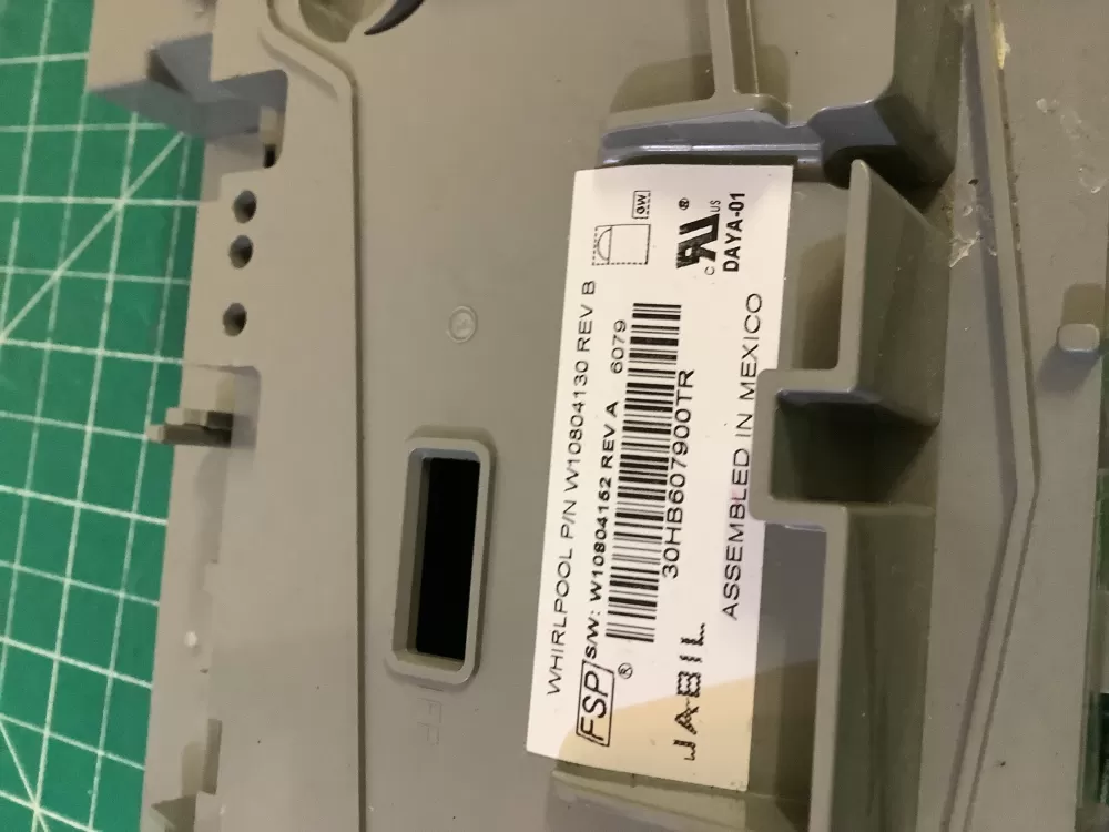Whirlpool Dishwasher Control Board Part # W10804130 W11025829 AZ191583 | NR1413