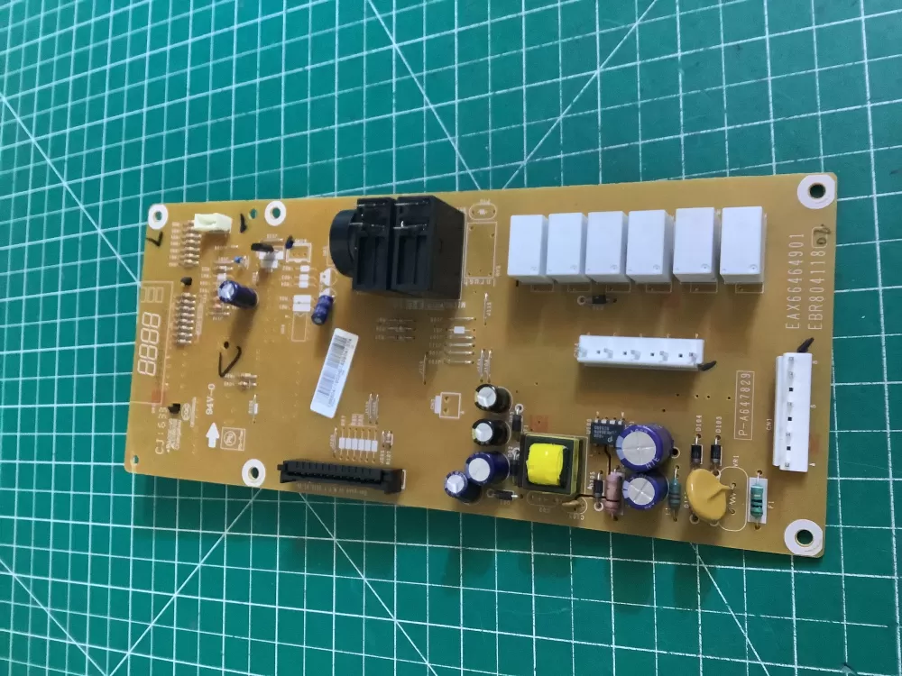 LG GE EBR80411802 Microwave Control Board AZ174199 | NR2620
