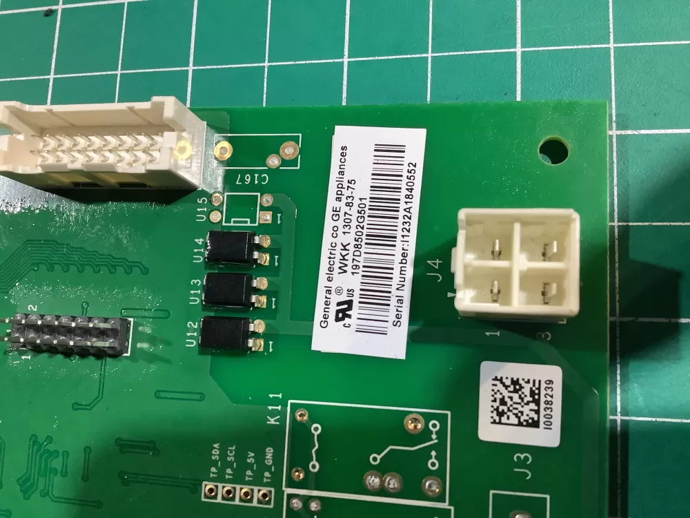 GE 197D8502G501 EBX1425P001 Refrigerator Control Board AZ146105 | NR2451