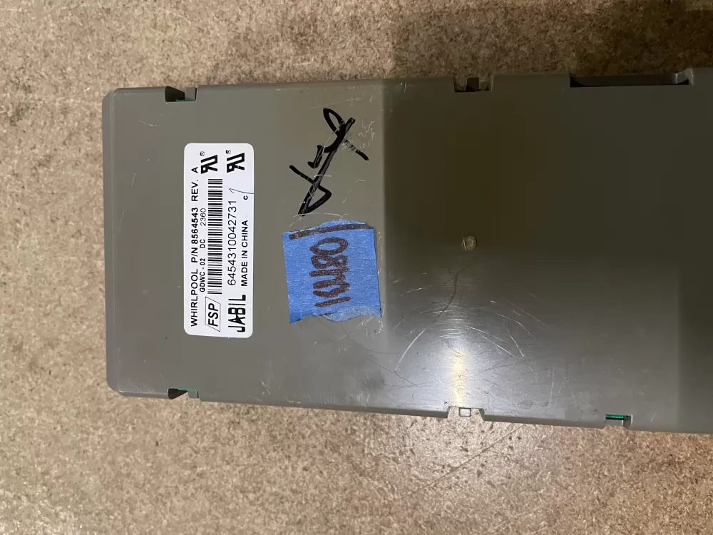 Whirlpool KitchenAid Kenmore WP8564543 Dishwasher Control Board AZ26124 | KM80