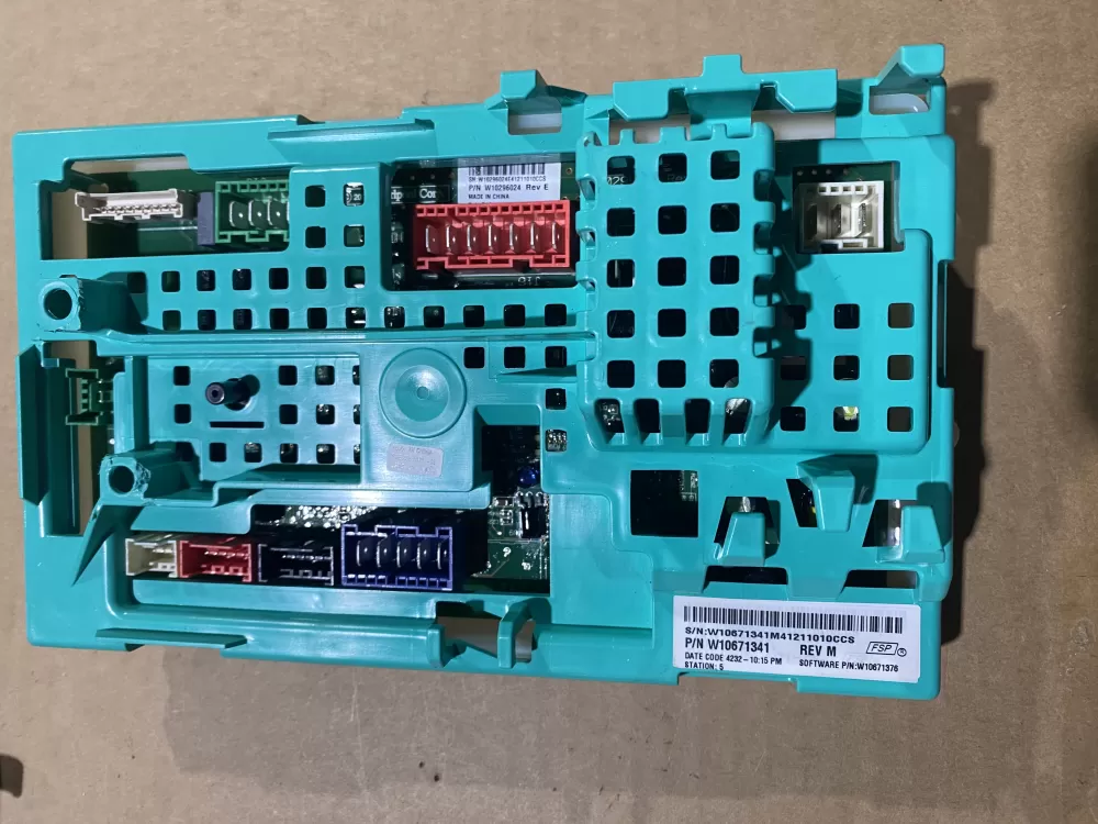 Whirlpool W10671341 Washer Control Board AZ118242 | BK2184