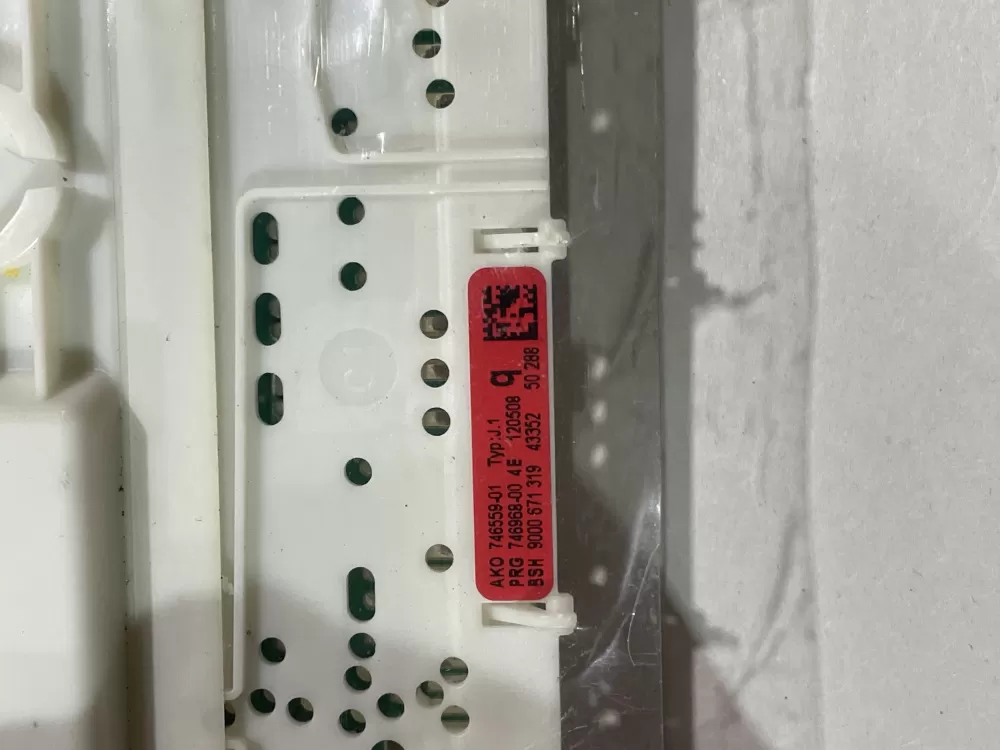 Bosch 9000 671 319 9000671319 746559 01 Washer Control Board AZ173618 | KM515