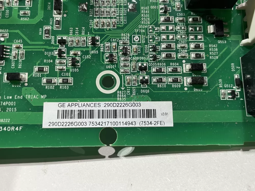 GE WH22X32357 290D2226G003 WH18X28174 Washer Control Board AZ143978 | Wm2419
