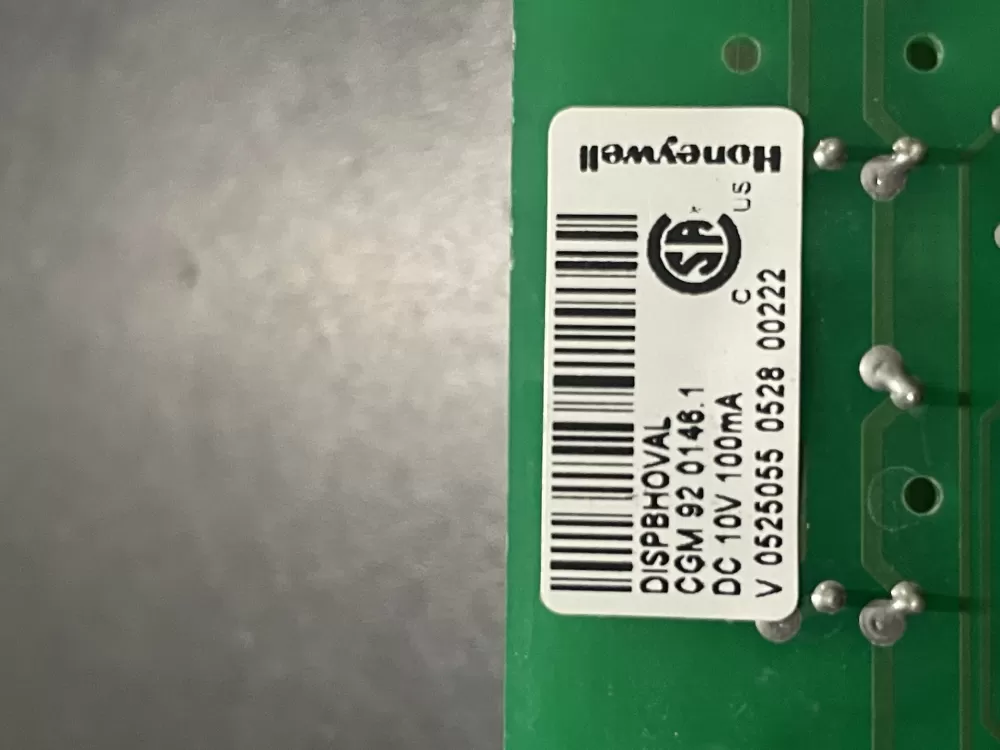 Honeywell CGM920146.1 Thermostat Display Control Board AZ18890 | WM1244