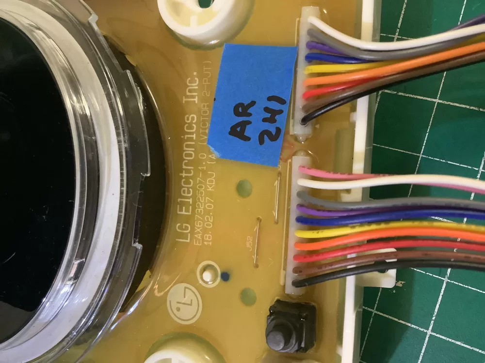LG EAX67322507 1 Washer Control Board Dial AZ192479 | AR241