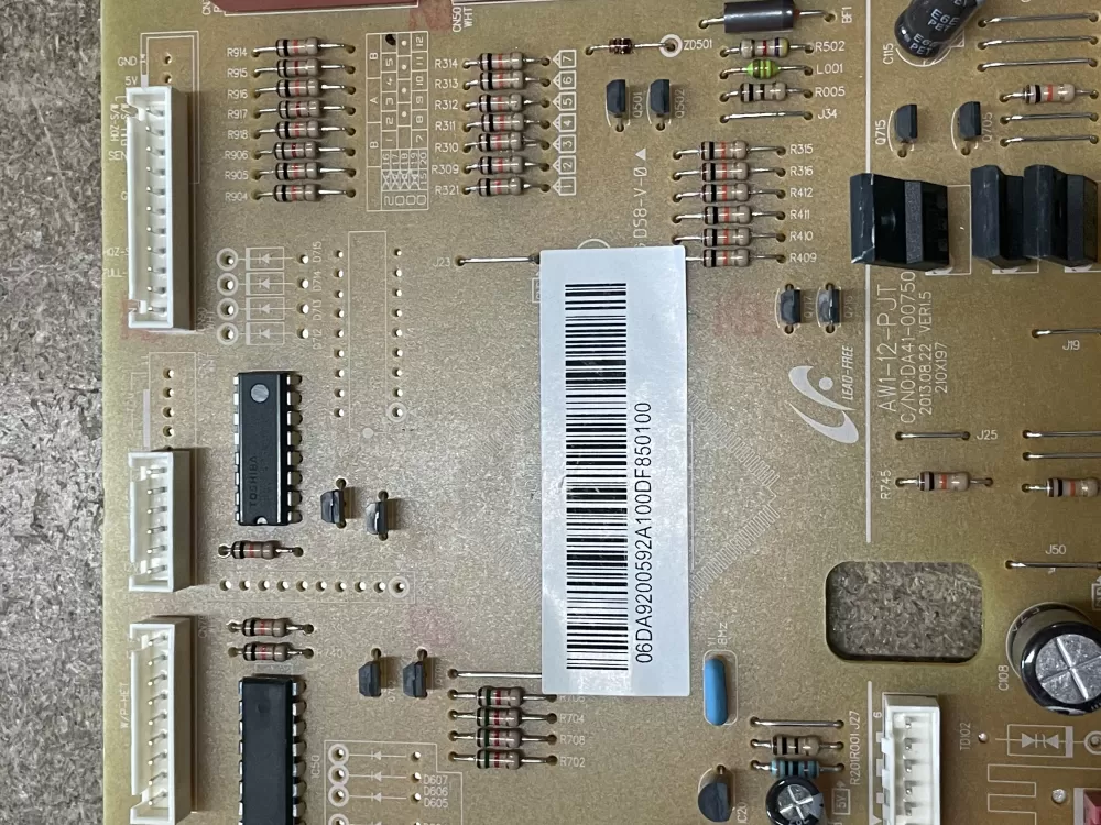 Samsung DA92-00592A DA92-00592B Refrigerator Control Board AZ20181 | KM1582