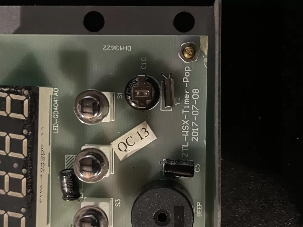 Appliance part ZTL-WSX-Timer-Pop DH43622 AZ35464 | Wm427