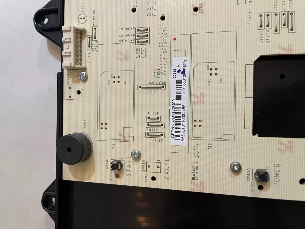 GE 237D1395G011 237D1122G001 237D1060G011 Washer Control Board AZ148860 | KMV768