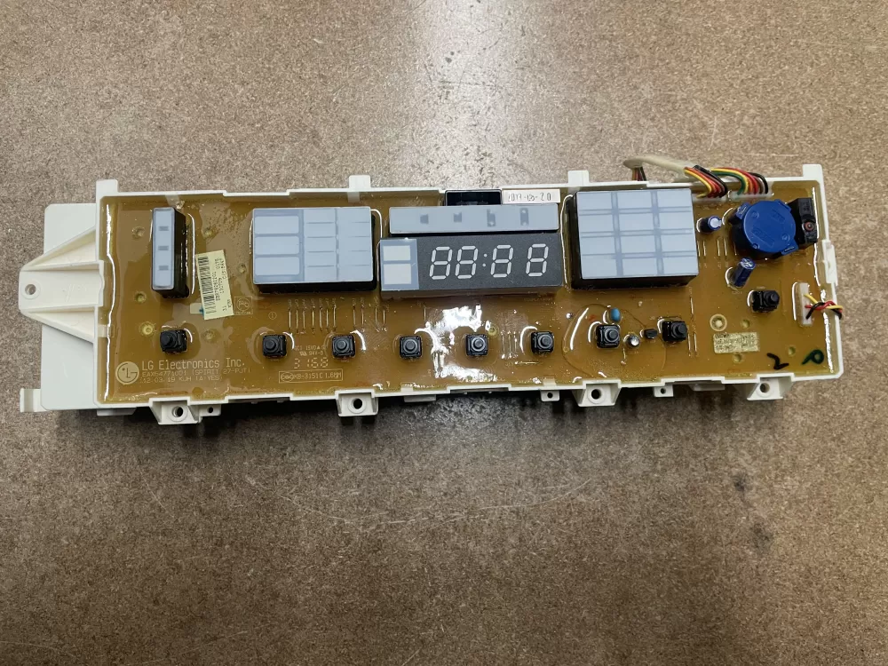 LG AP5681103 EBR76262102 PS7793330 Washer Control Board AZ4633 | KMV224