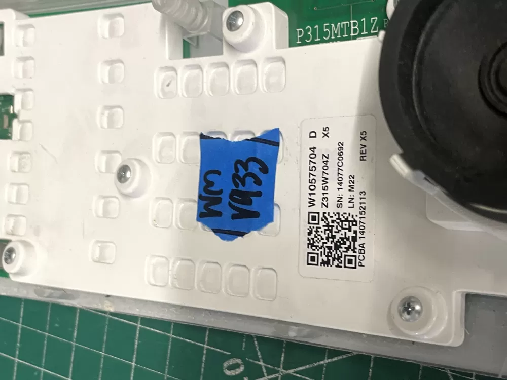Whirlpool W10575704 Washer Control Board Panel AZ211625 | Wmv933