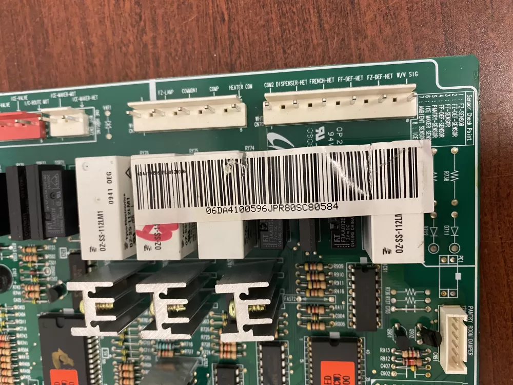 Samsung DA41 00596J Refrigerator Control Board AZ38596 | BK1318