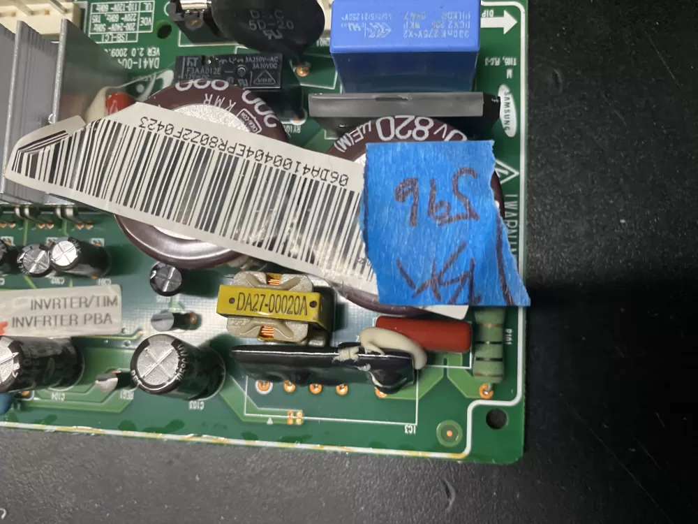 Samsung DA41-00614F DA41-00411B Refrigerator Control Board AZ4034 | BK596