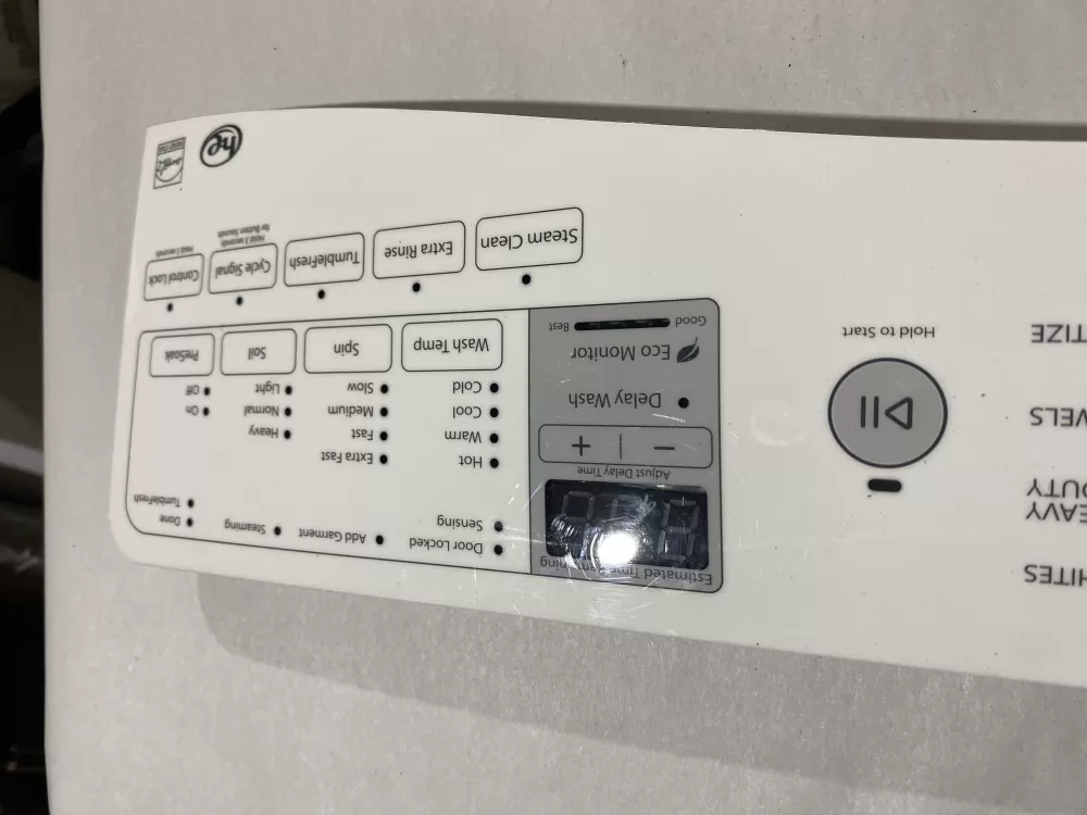 Whirlpool W10750477 Washer Control Board Interface Panel AZ132449 | BKV426