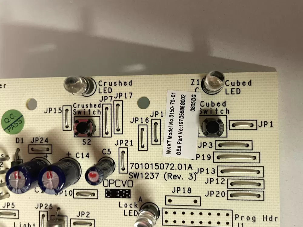 197D5686G002 GE Refrigerator Board - Control
