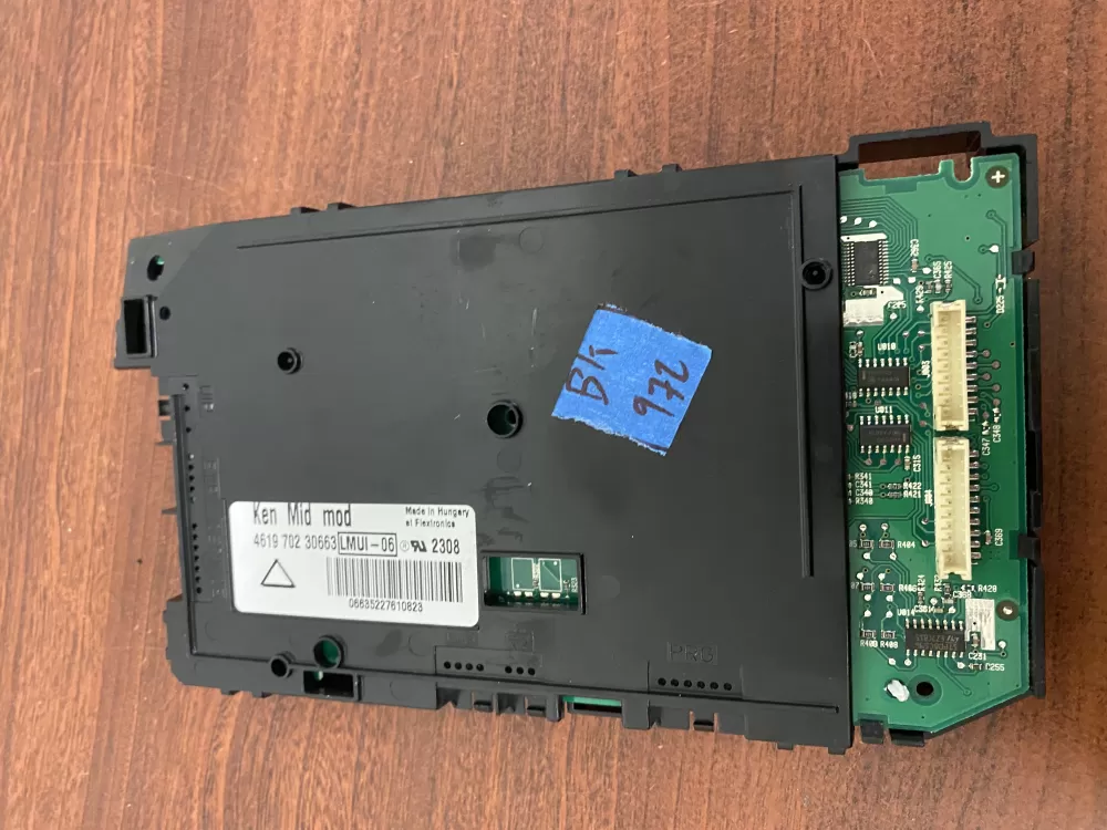 Whirlpool 461970230663 Washer Control Board User Interface AZ38499 | BK972