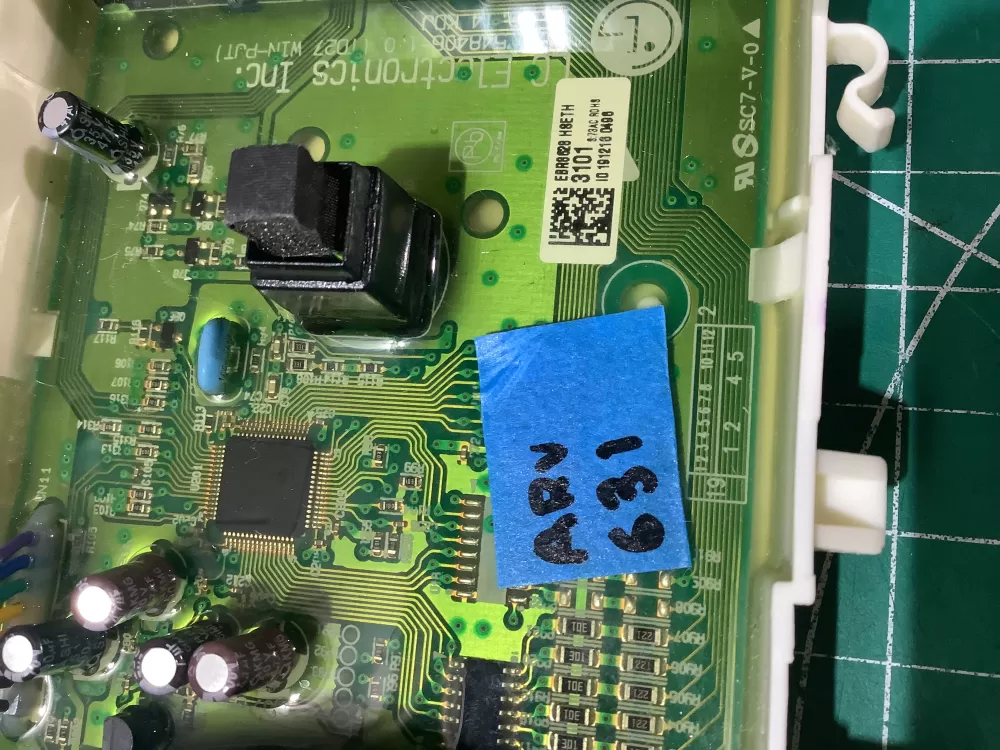 LG EBR86283101 Washer Control Board Display AZ190394 | ARV631