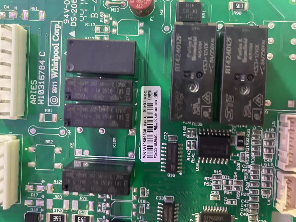 Whirlpool Maytag W10589838 WPW10589838 Refrigerator Control AZ195884 | Wm764