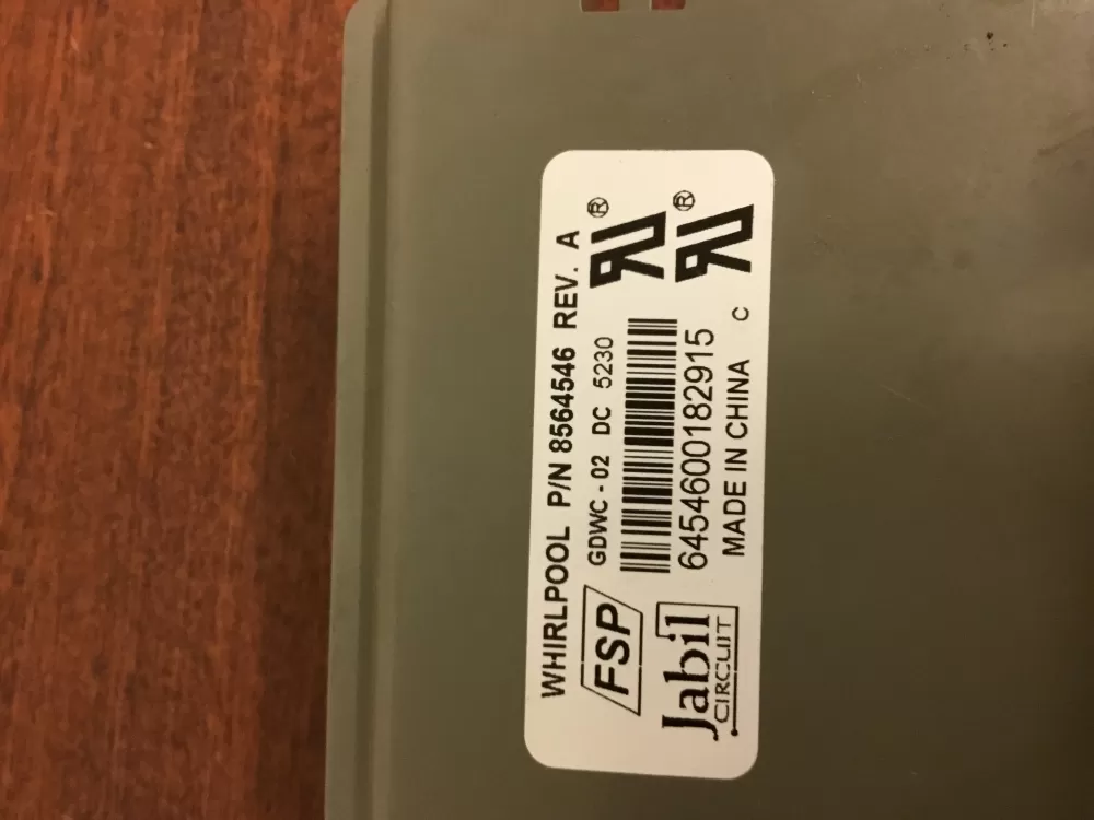 Whirlpool WP8564547 Dishwasher Control Board AZ33260 | NR92