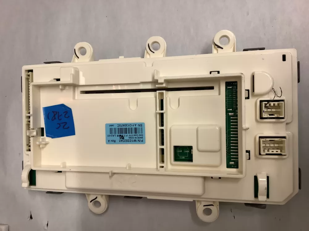 Whirlpool W10352341 Dryer Control Board AZ199697 | ZC2781