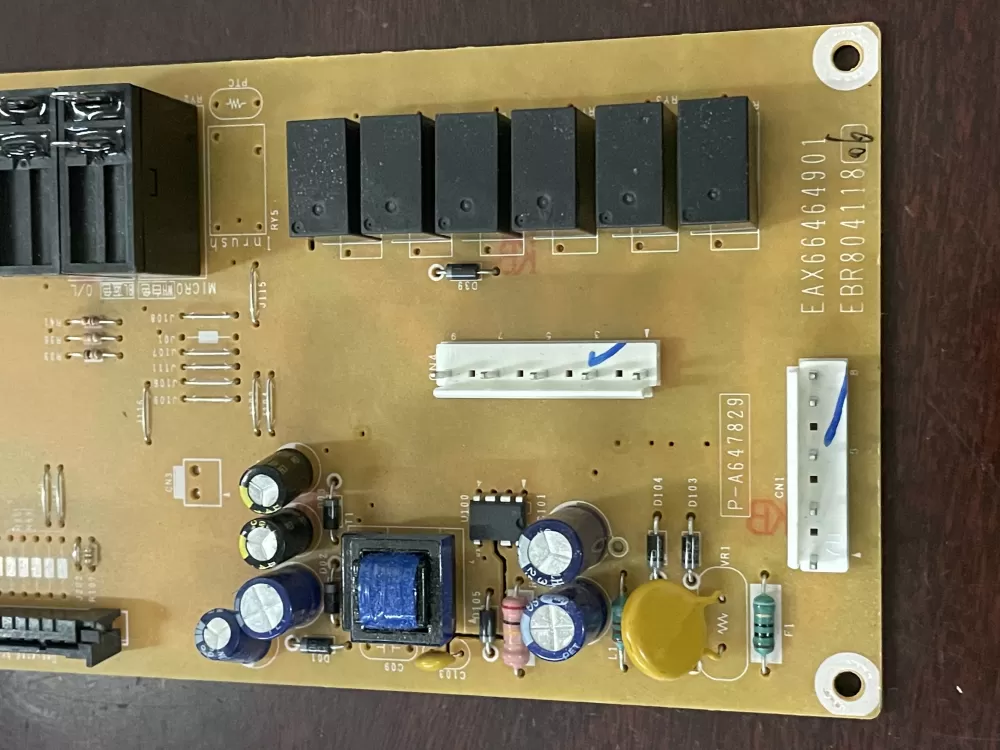 GE EBR80411806 Microwave Control Board Wb56x38145 Panel AZ41025 | KM1715