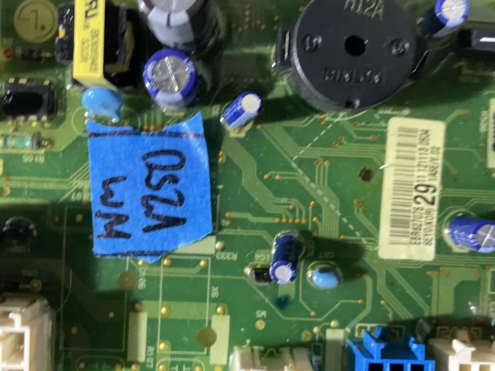 LG EBR62707629 Dryer Main Control Board AZ200732 | Wmv250