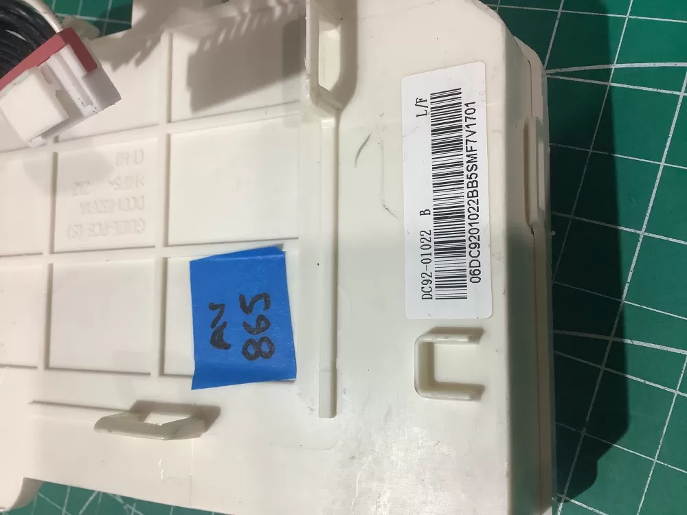 Samsung DC92 01022B DC9201022B Washer Control Board AZ188478 | AV865