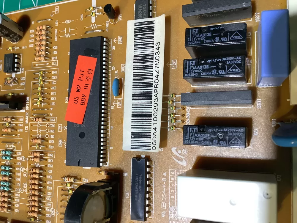 Samsung DA41 00292A 00293A Refrigerator Control Board AZ130890 | NR2336