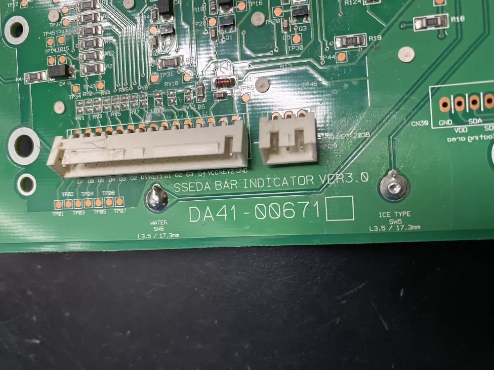 Samsung DA41-00671 Refrigerator Control Board AZ23166 | BK662