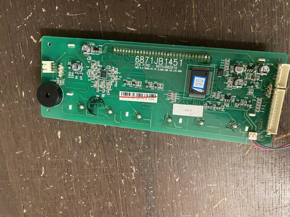 LG Kenmore 6871JB1451A Refrigerator Control Board Dispenser AZ52482 | BK1867
