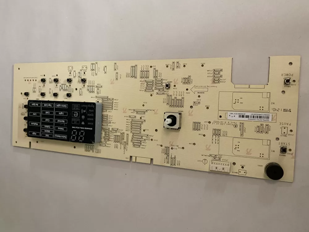 GE 237D1395G014 237D1122G002 WH12X20500 Washer Control Board