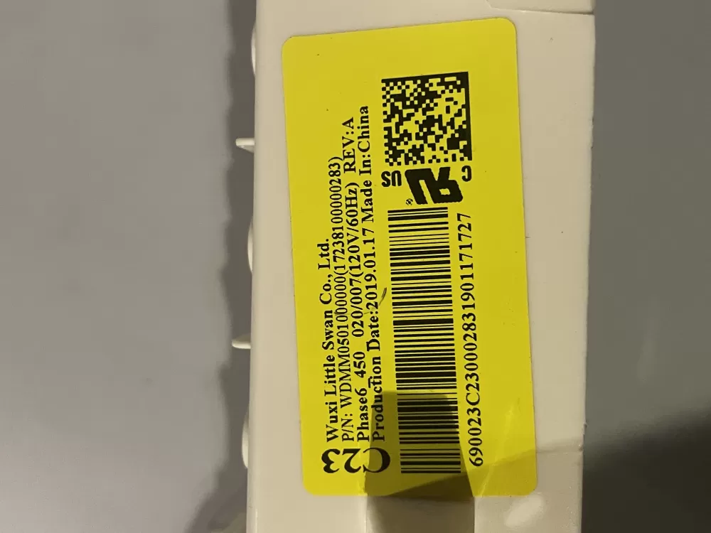 GE Wdmm0501000000 C23 Washer Control Board User Interface Main AZ31351 | Wmv138