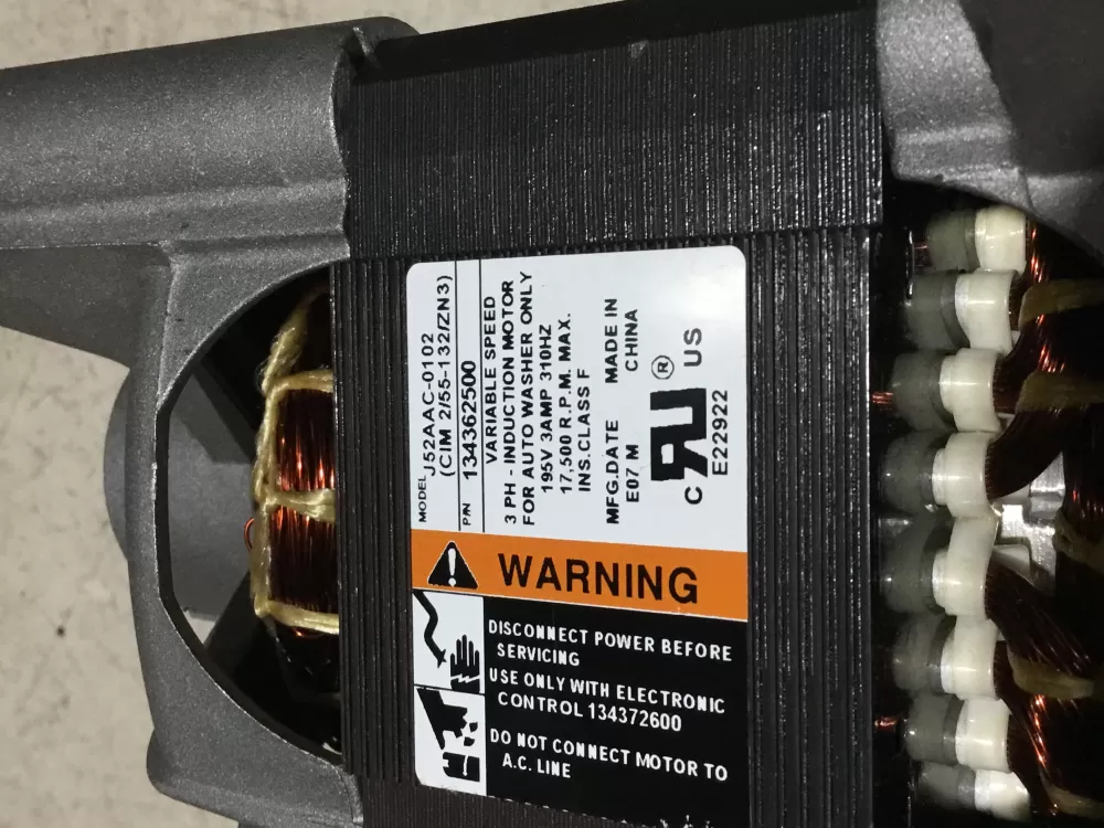 Electrolux 134362500 Washer Crosley Drive Motor AZ74306 | Sl113