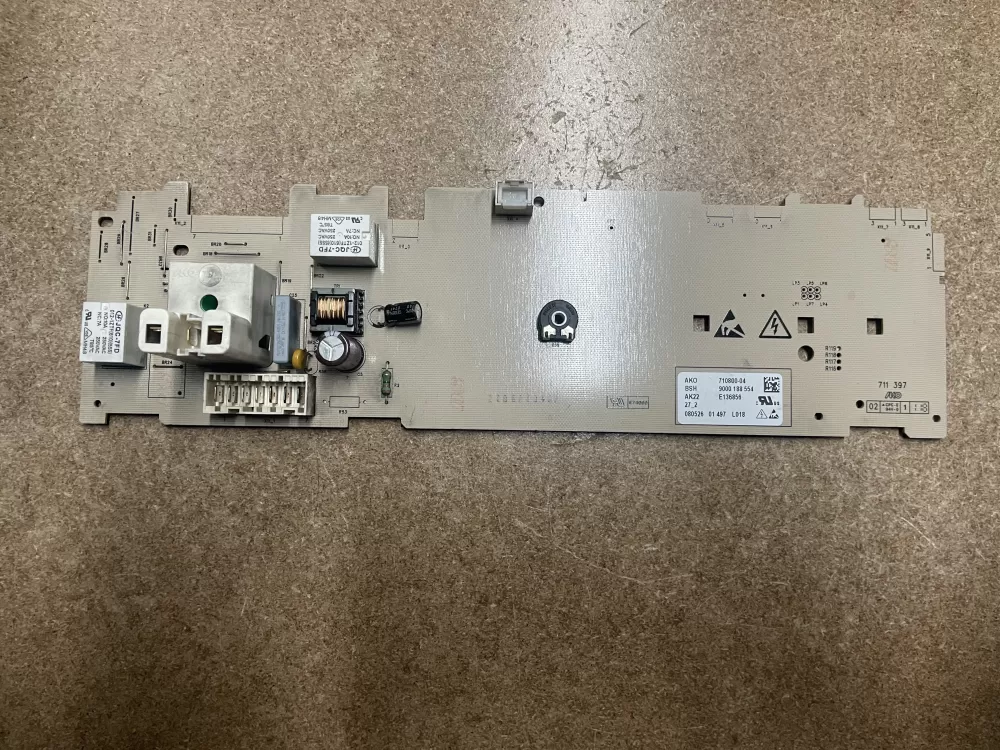 Bosch 710800-04  9000188554 Dryer Control Board PCB