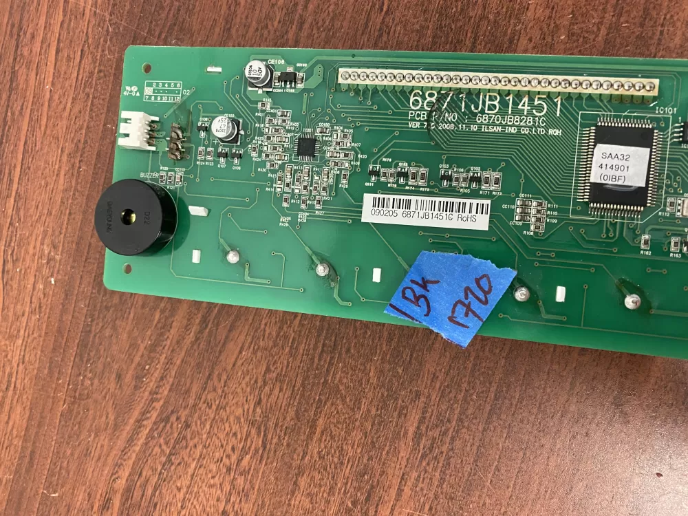 LG Kenmore 6871JB1451C Refrigerator Control Board Dispenser AZ41673 | BK1720