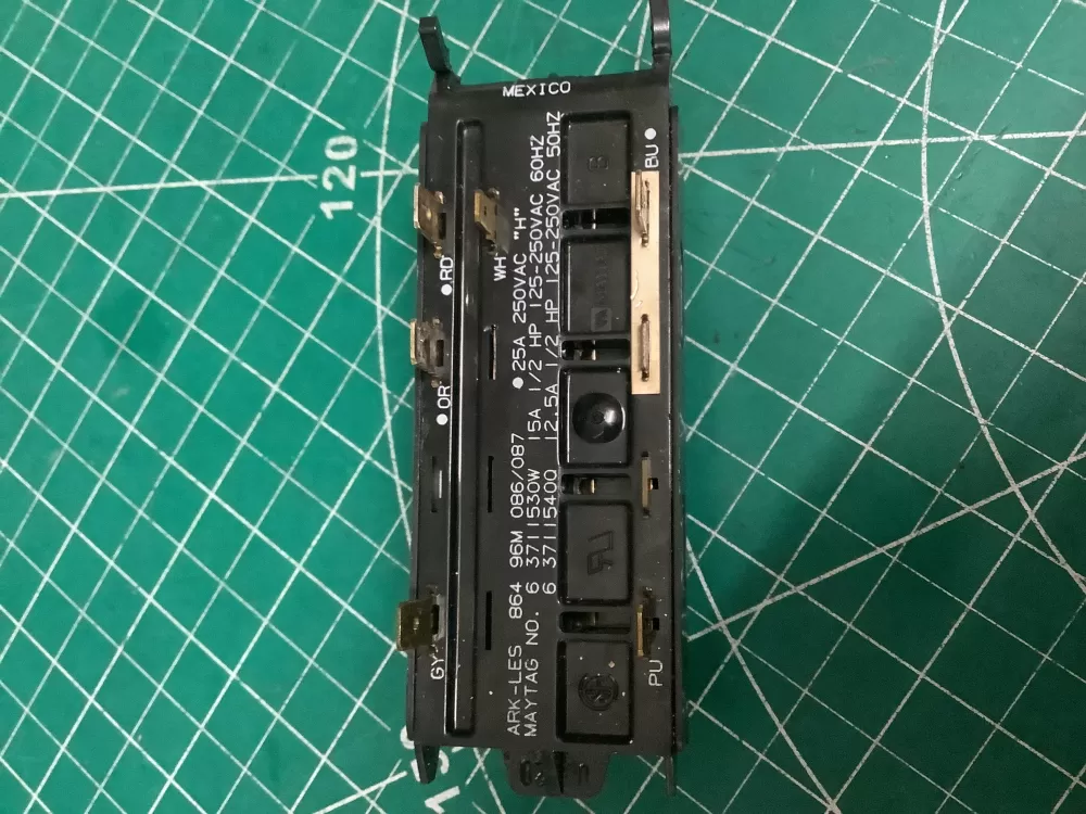 Maytag 6 3711530W 4 Dryer Switch Button AZ202164 | SL127