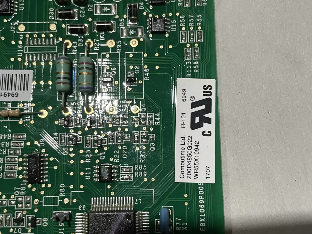 GE 200D6221G028 EBX1110P002 Refrigerator Control Board AZ188816 | Wm1439