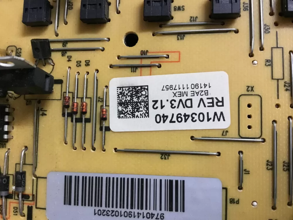 Whirlpool AP6023223 W10349740 Range Control Board AZ14561 | NR560