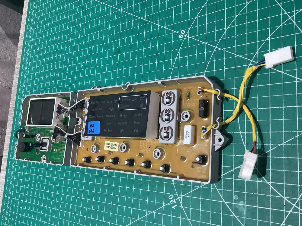 Samsung DC92-00130A DC92-00125A Washer UI Control Board AZ187932 | AV636