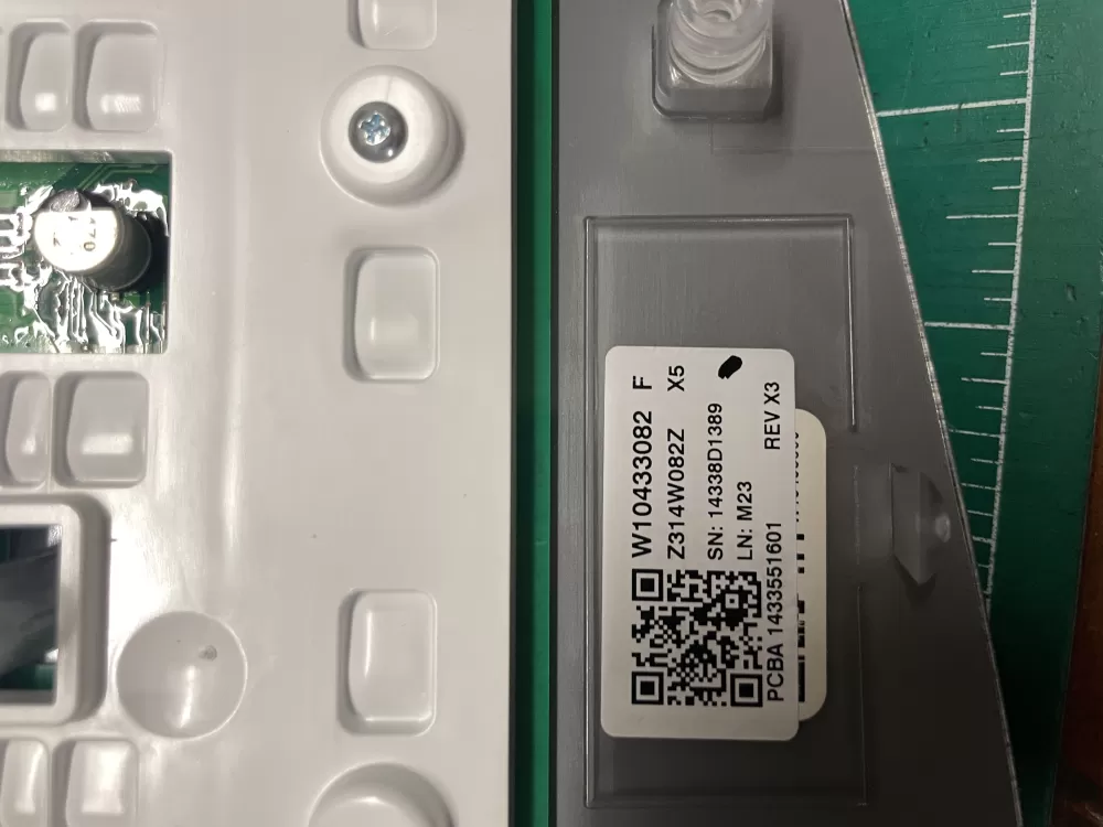 Whirlpool AP6024018 W10433082 W10750475 Washer Control Panel AZ209267 | Wmv925