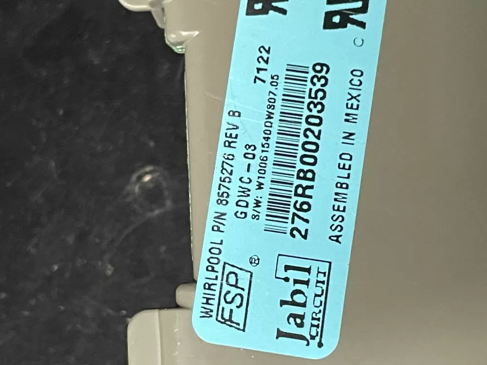 Kenmore KitchenAid W10084141 Dishwasher Control Board AZ6985 | WM1662